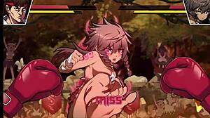 Big tits babe blows job with big ass.