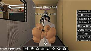 New Session With Beautiful Girl In Roblox