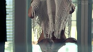 Bold Young Solo Tease Builds to Explosive Orgasm in Sensual Display