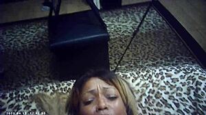 Behind The Scenes: Ebony Babe In Glasses Cam Takes Italian Dick In Intense Interracial Fucking.