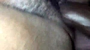 Just a casual day with cum flowing in a ROUGH CREAMPIE session with chubby black babe.