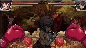 Big tits babe blows job with big ass.