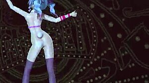 Want to see Hatsune Miku's nude bunny costume fucking?