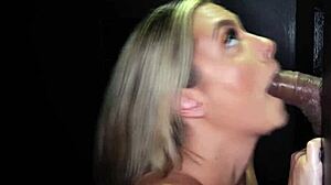 Holy Fuck, That’s a Mouthful of Cum from Gypsy at Gloryhole