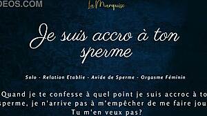 i'm addicted to your cum 😍 french joi