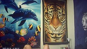 Behind The Scenes: Ebony Babe In Glasses Cam Takes Italian Dick In Intense Interracial Fucking.