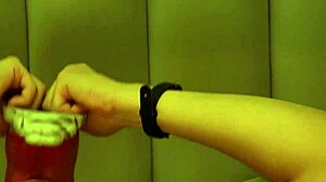 giant wolf uses rough tongue to invade male college student's mouth hole