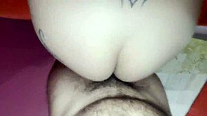 blonde amateur in lingerie gets blowjob at mexican motel