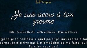 i'm addicted to your cum 😍 french joi