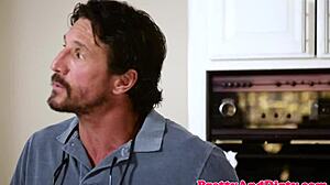 cockloving beauty gets drilled deep by a huge throbbing dick