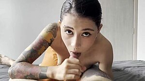 coworker gives me a quick blowjob with cum in mouth