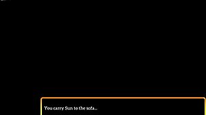 Playing games with my new family 😊