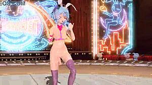 Want to see Hatsune Miku's nude bunny costume fucking?