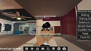 New Session With Beautiful Girl In Roblox