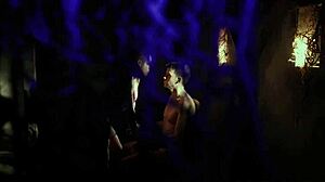 Ebony Bound to Make You Sweat with Footjob and Licking