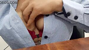 In the Office, I’m So Turned On Waiting for Clients and Touching Myself Dirty as a Naughty Secretary