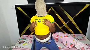 Intense Solo Dildo Ride By Italian Milf