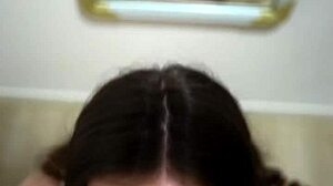 i teased with pussy eating then got face fucked and swallowed cum