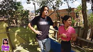 Heyy, training outside with a tall guy! He’s teaching me cardio, and I’m loving every sweaty second! 💦