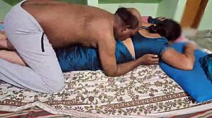 hot wife enjoys intimate moments with boyfriend in the bedroom