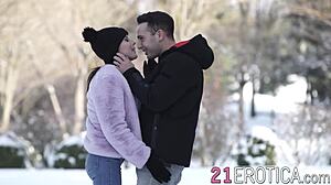 Passionate Euro Babe Assfucked Before Tasting Jizz