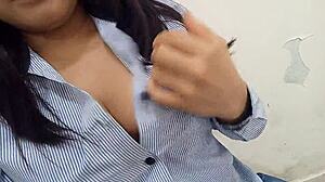 In the Office, I’m So Turned On Waiting for Clients and Touching Myself Dirty as a Naughty Secretary