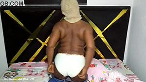 Intense Solo Dildo Ride By Italian Milf