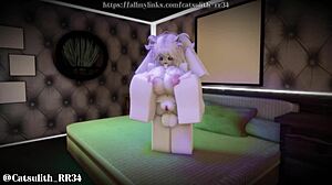 rough doggystyle with bent over big tits and blowjob 😈