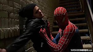 Spider Man XXX Parody Scene 3 With Capri Anderson