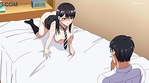 colegiala rides otaku in intense creampie session