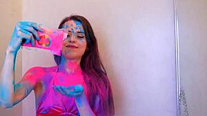 Man, shower sex in Athens gets wild and colorful! 🌊