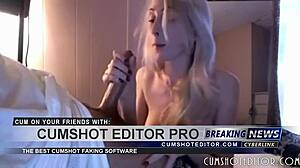 Hot teen girlfriend sucking cock deeply