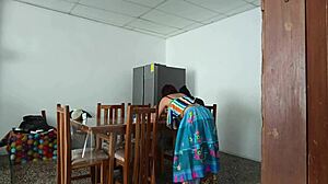 Sinful maid teases with her cute look. She spreads that pretty pussy wide open.