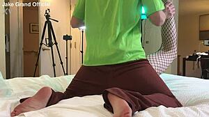 Shaggy Intensely Fucks Transsexual College Student In Comic Roleplay Parody