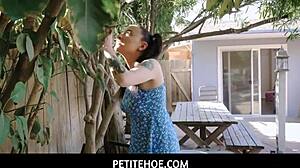 petitehoe teen gets rough fuck from pornstar