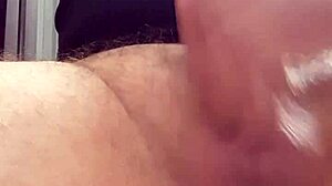 dutch guy masturbates to cum with his big cock