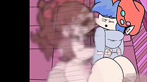 Grace Nails Benjamin on the Balcony in Wild Anal Action, Oh Yeah!