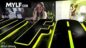 Conversational-Emoji Scarlett and CJ’s cuckolding fantasy just got real, y’all! 🔥