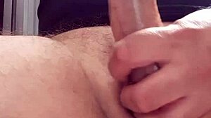 dutch guy masturbates to cum with his big cock