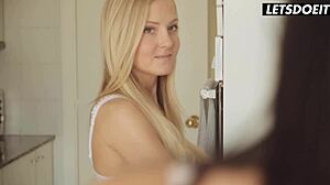 sweet sicilia & julia share intimate lesbian kisses with me