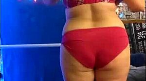 hotwife steffi dances with pussy lips and toys