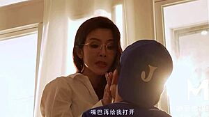 모델미디어 아시아, 수위탕 여왕 교실 오럴 씬