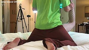 Shaggy Intensely Fucks Transsexual College Student In Comic Roleplay Parody