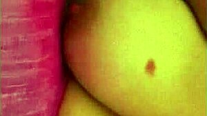 Huge balloon game with big natural tits and ass