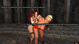 lets play lilith & kataleena - ending 1 😈