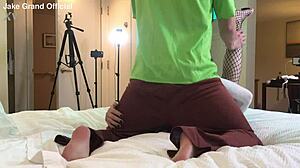 Shaggy Intensely Fucks Transsexual College Student In Comic Roleplay Parody