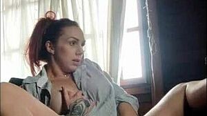 Brazilian Brunette Masturbates Wet Pussy