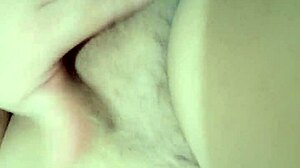 Girl Sits on Dildo, Cums Loudly!