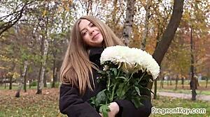 ugh, being nine months pregnant, these long walks really wear me out