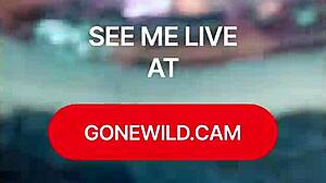 Webcam session at the toy store with fingering